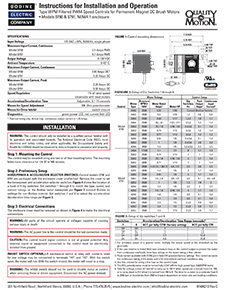 DC - 07400213.E Models 0790 / 0791 - DC Control - 