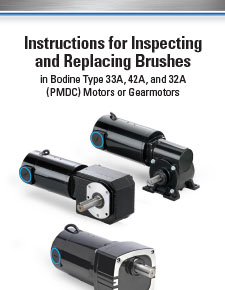 MAINTENANCE - Brush Inspection and Brush Replacement for 33A and 42A Stock Products 