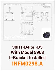 ACC - INFM0298.A 30R1-D4 or -D5 with Model 5968 L-Bracket installed