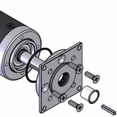 Flange IP-66 Shaft Seal Kit for Type 60P Gearmotors (Metric) [model 0963]