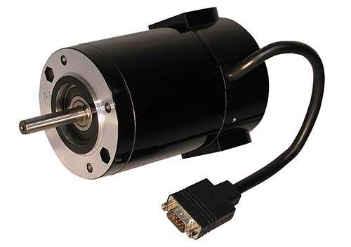 Bodine type 33A3BEPM DC motor with internal encoder